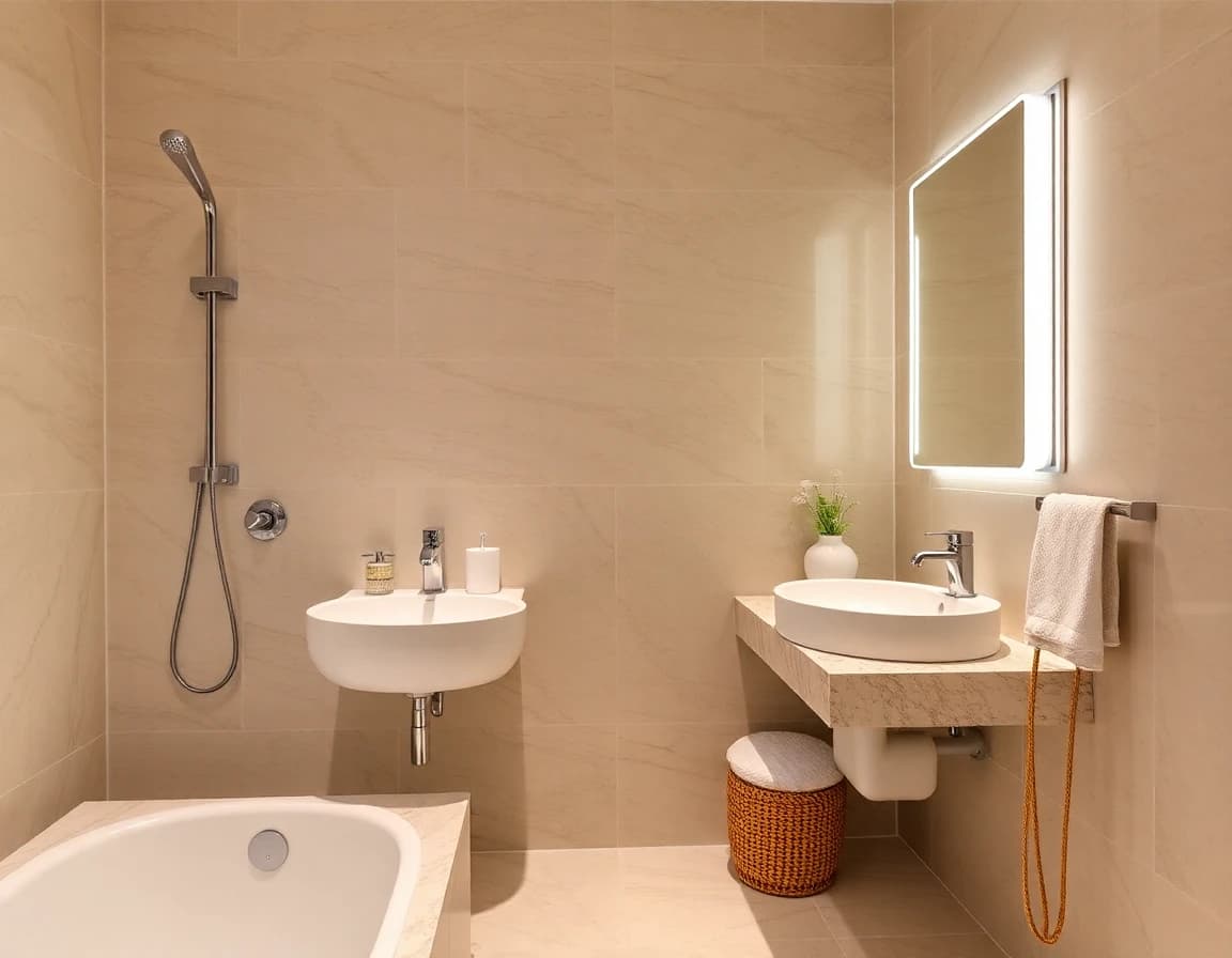 Bathroom - AI room design example